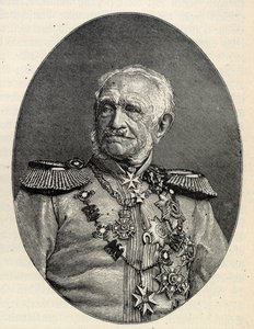 Polní maršál Friedrich Graf von Wrangel 1784-1877. od Unbekannt
