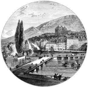 Ženeva, Švýcarsko, 1900 od Unbekannt