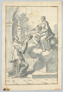 Genuflecting Priest, 17. – 19. Století od Unbekannt