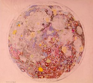 Geologická mapa Měsíce, 1967 od Unbekannt