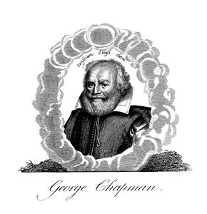 George Chapman, anglický dramatik, překladatel, básník a klasický učenec, 19. století od Unbekannt