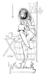 George Cruikshank 1792-1878, anglický karikaturista a ilustrátor knih, 19. od Unbekannt