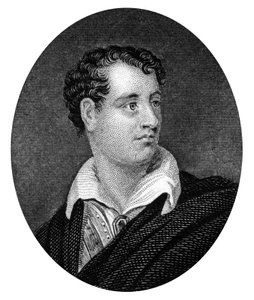 George Gordon Byron, anglo-skotský básník a vůdčí osobnost romantismu, 1877 od Unbekannt
