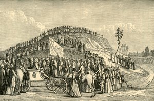 George III a královna Charlotte v Eton Montem, 1778, 1911. od Unbekannt