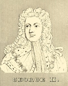 Jiří II., 1683-1760, 1830. od Unbekannt