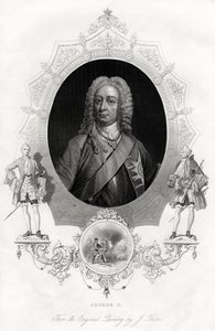 Jiří II., král Velké Británie a Irska, 1860 od Unbekannt
