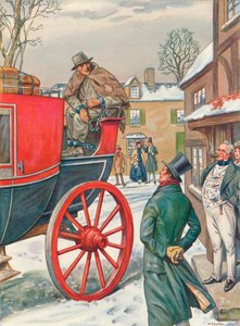George Loveless 1797-1874 v řetězech z Dorchesteru do vězení, 1834, 1934 od Unbekannt