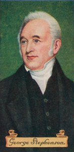 George Stephenson, převzato ze série cigaretových karet, 1935 od Unbekannt