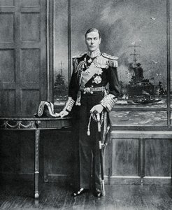 George VI, admirál flotily v Royal Navy, 1936 od Unbekannt