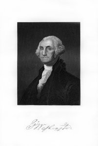 George Washington, první prezident Spojených států, 1872 od Unbekannt