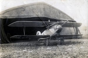 Německý Albatros DV, Souilly, Francie, 2. ledna 1918 od Unbekannt