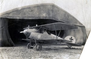 Německý Albatros DV, Souilly, Francie, 2. ledna 1918 od Unbekannt