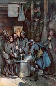 Němečtí zajatci v Souville, Verdun, Francie, 26. března 1916, 1926 od Unbekannt