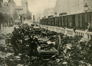 Němečtí námořníci v Antverpách, Belgie, první světová válka, 1914, c1920. od Unbekannt