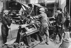 Německá státní muniční továrna, první světová válka, 1917 od Unbekannt