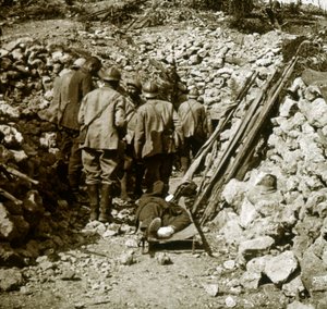 Německý raněný, c1914-c1918 od Unbekannt