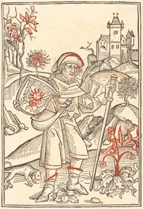 Gerson jako poutník, 1489. od Unbekannt