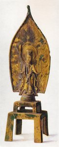 Gilt Bronze Figure of Kuan-Yin, 334 AD, 1936 od Unbekannt