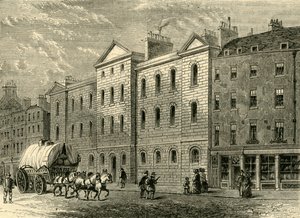 Giltspur Street Compter, 1840, c1872. od Unbekannt
