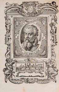 Giorgio Vasari. Od: Giorgio Vasari, Životy nejznamenitějších italských malířů, sochařů, a od Unbekannt