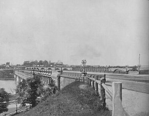 Girard Avenue Bridge, Philadelphia, c1897. od Unbekannt