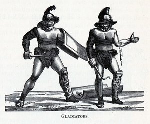 Gladiátoři, 1882 od Unbekannt
