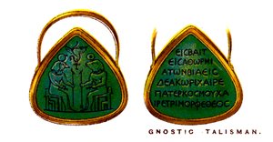 Gnostický talisman, 1923 od Unbekannt