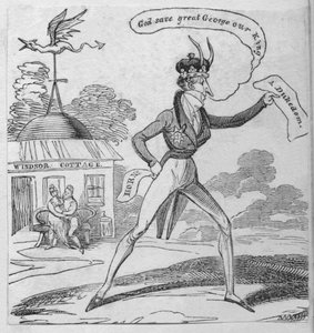 Bůh ochraňuj velkého George, našeho krále, c1820. od Unbekannt