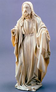 Bůh Otec, Anonymní vlámská slonovina, 1400-1425 od Unbekannt