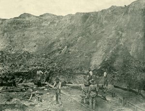 Gold Miners poblíž Beechworth, 1901. od Unbekannt