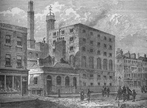 Golden Square Brewery, Soho, Westminster, Londýn, c1875 1878 od Unbekannt