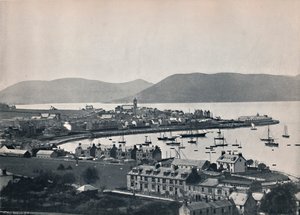 Gourock - Město a přístav, 1895 od Unbekannt
