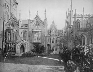 Grace Church and Rectory, New York, c1897. od Unbekannt