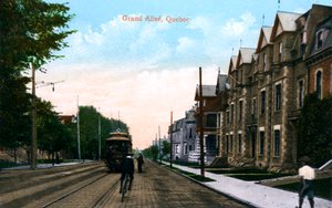 Grand Allee, Quebec, 20. století od Unbekannt