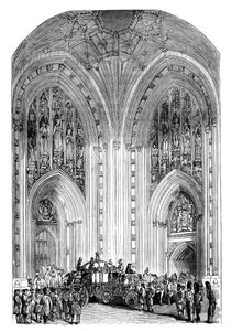 Grand Entrance, Westminsterský palác, Londýn, c1888 od Unbekannt