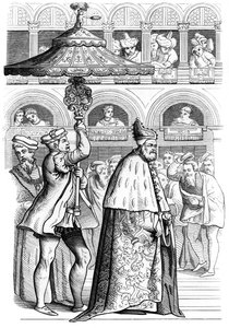 Velký průvod dóžete, Benátky, Itálie, 16. století 1849 od Unbekannt