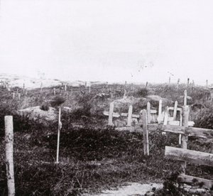 Graves, Massiges, severní Francie, c1914-c1918. od Unbekannt