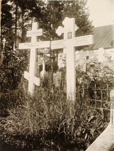 Hroby na hřbitově Novoděvičího kláštera nových dívek, Moskva, Rusko, 1929 od Unbekannt