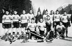 Hokejový tým Velké Británie, Zimní olympijské hry, Garmisch-Partenkirchen, Německo, 1936 od Unbekannt