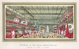 Velká výstava, Crystal Palace, Hyde Park, Londýn, 1851 od Unbekannt
