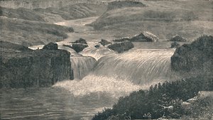 Great Falls of the Yellowstone River, 1873, 1883 od Unbekannt