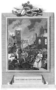 Velký požár Londýna, 1666 1825 od Unbekannt