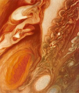 Velká rudá skvrna na Jupiteru, 1979 od Unbekannt