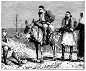 Řečtí rolníci, c1890 od Unbekannt