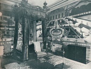 Green Velvet Room, Stoke Edith, c1909 od Unbekannt