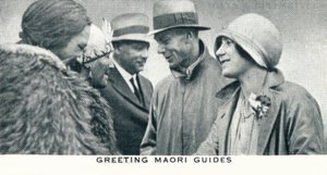 Pozdrav maorským průvodcům, 1927 1937 od Unbekannt