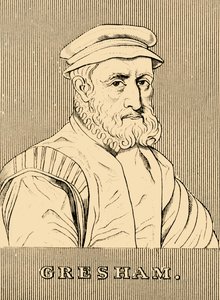Gresham, c1519-1579, 1830. od Unbekannt