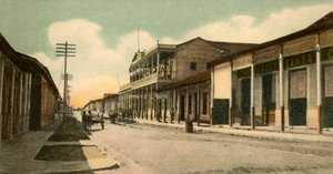 Guantánamo - ulice Calixto Garcia, 1907. od Unbekannt