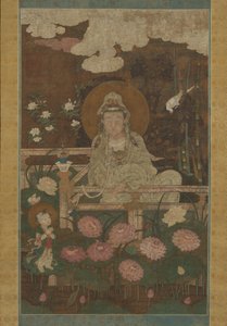 Guanyin jako bódhisattva devíti lotosů, 1593. od Unbekannt