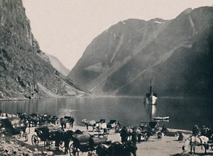 Gudvangen, Naeroyfjord, 1914. od Unbekannt